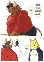 Muscular Bull Teacher & Chubby Tiger Student 1 : page 8