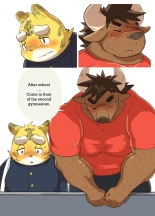 Muscular Bull Teacher & Chubby Tiger Student 1 : page 12