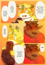 Muscular Bull Teacher & Chubby Tiger Student 1 : page 25