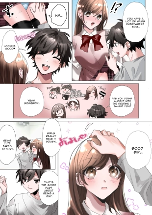 hentai My Erotic Love Triangle Relationship After Bodyswapping With A Classmate!?