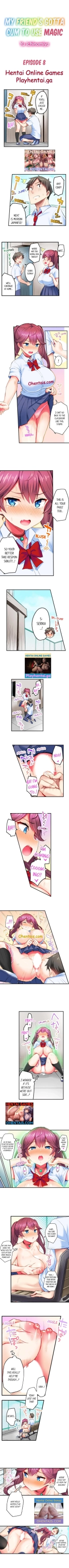 My Friend’s Gotta Cum to Use Magic Ch. 5-9 : page 9