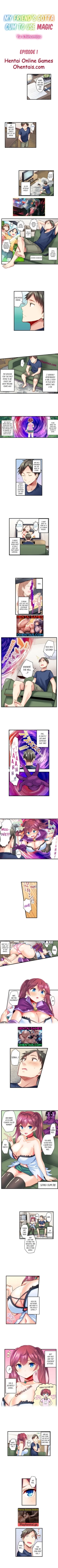 hentai My Friend’s Gotta Cum to Use Magic Ch. 1-4