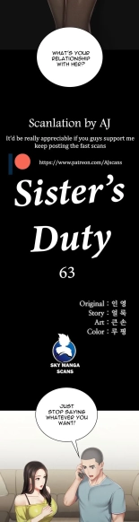 My Sister's Duty Ch.71? page 1884