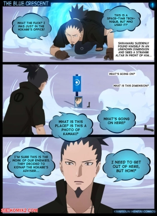hentai Naruto. The Blue Crescent. KristoLin for sexkomix2.com