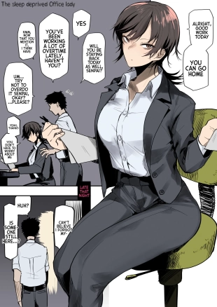 hentai The Sleep Deprived Office Lady