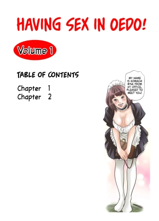 hentai Oedo de Ecchi Shimasu! 1