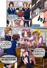 I Ended Up Being Transformed Into The Sissy Slave Of The Big-Cocked Futanari Girls. : page 11