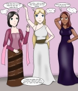 Orihime, Rangiku, Yoruichi : page 15
