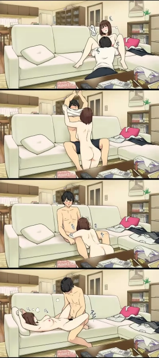 hentai Oya Ga Mitenai Kan Ni Sex Shiteru Shitei