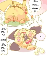 Pikachu Kiss Pichu : page 5