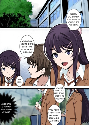 hentai Possessing Sakurajima Mai and Cucking Her Lover