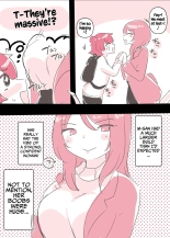 Psycho Lesbian Senpai Sold 1000 Copies Memorial Lesbian Brothel Experience Report : page 13