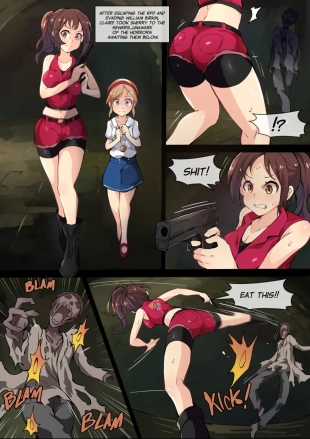 hentai RE Claire and Sherry