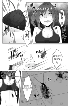 Running-chuu ni Toile ni Yottara Gokiburi ni Osowareta Hanashi : page 8