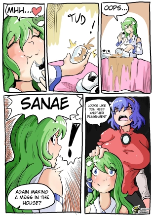 hentai Sanae Punishment