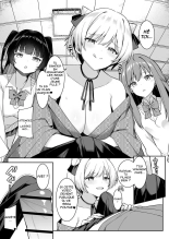 Shuugaku Ryokou de Onsen Ryokan ni Kita Gal, Nakai no Dekachinpo de Wakarase Zecchou | En voyage scolaire à l'auberge, des amies rencontrent un puceau à gros bite page 9