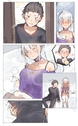 Subaru x Emilia and Rem New Year 2025 : page 4