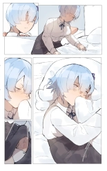 Subaru x Emilia and Rem New Year 2025 : page 12