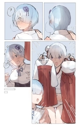 Subaru x Emilia and Rem New Year 2025 : page 19