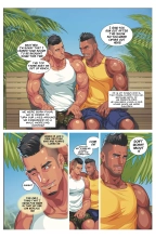 Summer Men vol.3 Muscle milk bath : page 9
