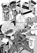 Teki no Shoi de Futanari ni Sareta Ladybug ga Cat Noir no Shojo o Ubacchau Hon | Un super-vilain a transformé Ladybug en Futanari qui s'est empressée de prendre la virginité de Chat Noir page 13