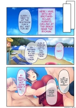 The busty promiscuous mom seduced by the playboys ~ The laid-back stepmom transforms a beach babe! Mosaic Comic Compilation page 3