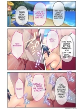 The busty promiscuous mom seduced by the playboys ~ The laid-back stepmom transforms a beach babe! Mosaic Comic Compilation page 15