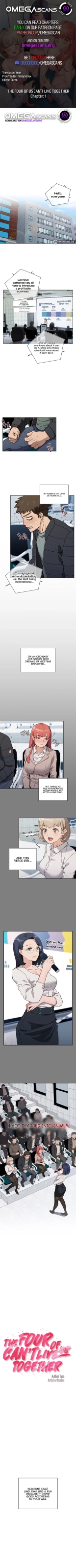 The Four of Us Can't Live Together : page 2