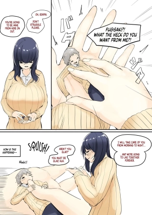 hentai The Tale of A Girl Who Likes Her Senpai So Much, She Shrinks Him.