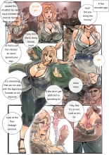 Tsunade Falls Down Due to Her Gambling Debt : page 7