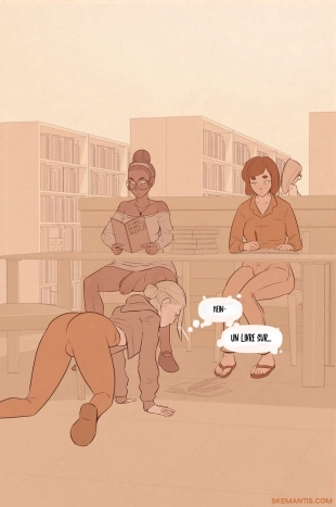 hentai Tyler at the library Part.1