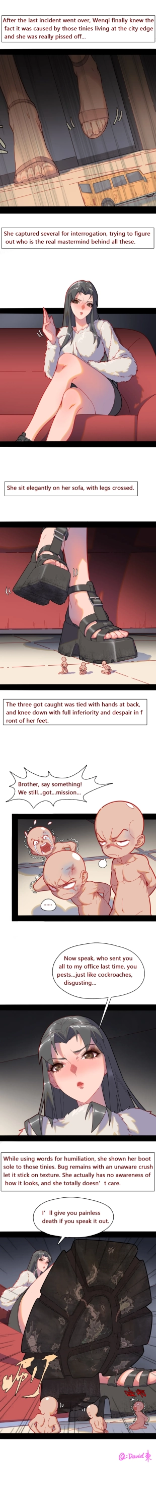 hentai Wenqi's Cruel Interrogation
