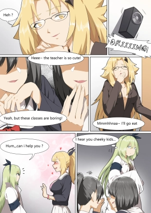 hentai Werewolf Girl Academy IV