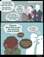 Wholesome diligent husband x Lewd sleepy Snake wife : page 34