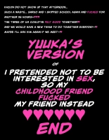 YUUKA'S VERSION of Because my childhood friend is not interested in sex, I fucked his friend instead : page 103